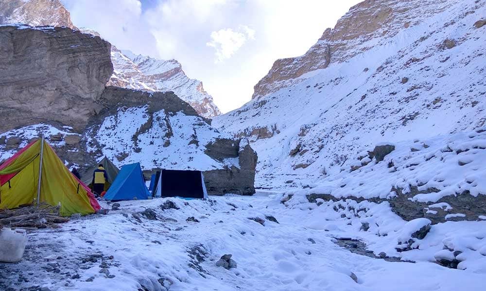 Chadar Trek Height